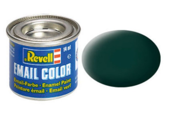REV32140 - Smalto verde nero opaco 14ml
