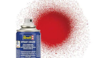 REV34131 - 100 ml di vernice acrilica aerosol rosso brillante brillante