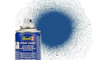 REV34156 - Vernice Acrilica Aerosol Blu Opaca 100ml