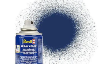 REV34200 - Vernice spray acrilica blu metallizzato lucida 100ml