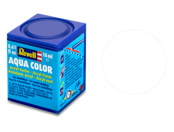 REV36102 - Vernice acrilica trasparente opaca vasetto da 18 ml