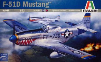 ITA0086 - Aereo F-51D Mustang da assemblare e verniciare