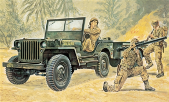 ITA0314 - JEEP Willys da assemblare e dipingere