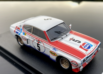 TRODSN273 - FORD Capri 2600 RS n. 5 24 Ore di Spa 1973 J. MESIA-A. RUIZ GIMENEZ
