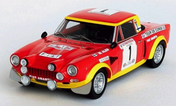 TRODSN282 - FIAT 124 Abarth n. 1 Rally Tour de Corse 1974 M. ALEN-I. KIVIMAKI