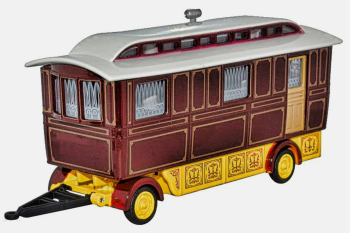 OXF76SCV001 - Roulotte Showman bordeaux