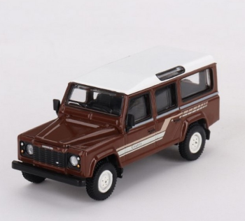 MGT00734-L - LAND ROVER Defender 110 Country Station Wagon 1985 marrone
