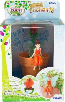 TE72911O - La piccola scatola da giardino incantata - fata Orange HOPE
