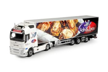 TEK68918 - VOLVO FH04 Globetrotter XL 4x2 con semi frigorifero 3 Assi "ADRI & ZOON"