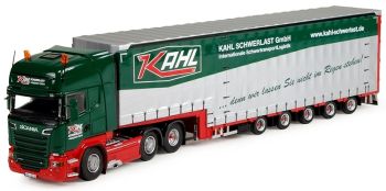 TEK70983 - Rimorchio a pianale ribassato SCANIA serie R Topline 6x2 e Kahl