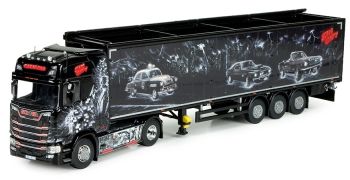 TEK72777 - Rimorchio SCANIA S 4x2 e Cargo Floor Repinski Sin City