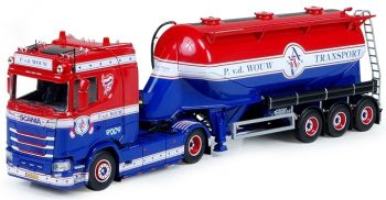 TEK73074 - SCANIA S 4x2 e rimorchio silo Feldbinder Pvd Wouw