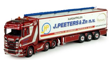 TEK74113 - Rimorchio a nastro trasportatore per patate SCANIA S V8 6x2 e J.Peeters