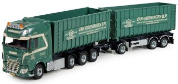 TEK74590 - Rimorchio DAF XF Super Space Cab drop-off Van Groningen