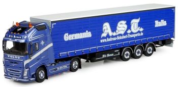 TEK74764 - Rimorchio VOLVO FH04 Globetrotter XL 4x2 e Schubert Italia a 3 assi