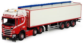 TEK75124 - SCANIA R Highline 6x2 e l'azienda di rimorchi per patate Verboon