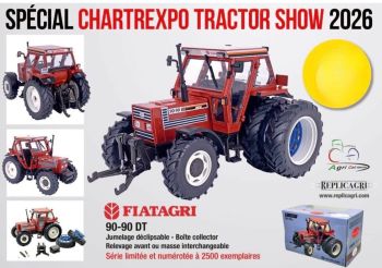 REPACA2026 - FIAT 90-90 DT con ruote gemellate smontabili - Edizione limitata a 2500 esemplari.