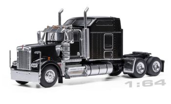 IXO64TR014B - KENWORTH W900 Sleeper Cab 6x4 1990 Nero