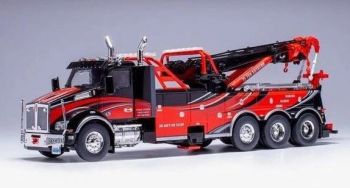 IXOTTR032.22 - KENWORTH T880 Carro attrezzi 2018 nero e rosso