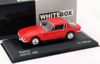 WBX102 - BRASINCA 4200 GT 1965 rosso