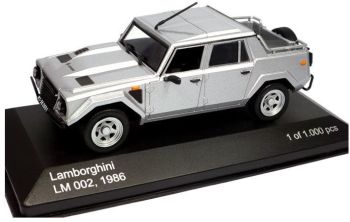 WBX105 - LAMBORGHINI LM002 1986 pickup grigio argento