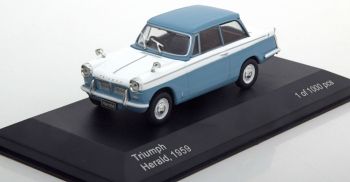 WBX119 - TRIUMPH Herald 1959 blu e bianco