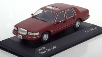 WBX133 - LINCOLN Town Car 1996 rosso metallizzato