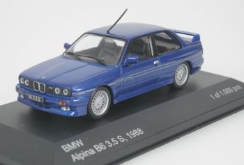 WBX157 - BMW Alpina B6 3.5 S 1988 blu metallizzato