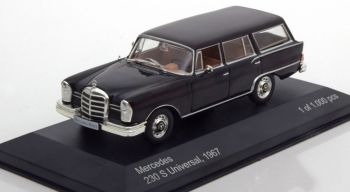 WBX207 - MERCEDES BENZ 230 S station wagon universale 1967 nera