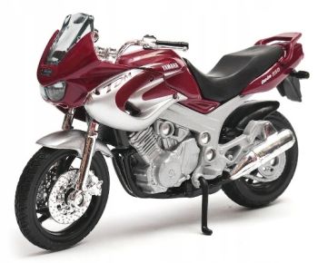 WELY19660PWD - Moto YAMAHA TDM 850 rossa e grigia
