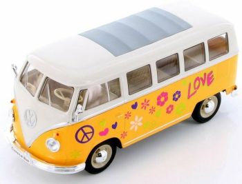 WEL22095A3-W - VOLKSWAGEN T1 1963 giallo e bianco