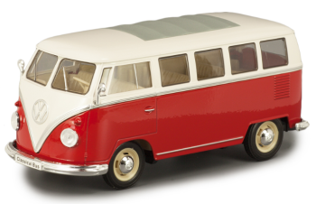 WEL22095W - Minibus VOLKSWAGEN T1 1963 rosso e bianco
