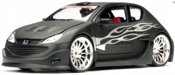 WEL22486MA-W - PEUGEOT 206 2011 Tuning nero Ct Cartronic