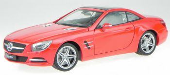 WEL24041WB - MERCEDES BENZ SL500 2012 tettuccio rigido chiuso rosso