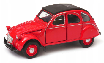 WEL2CVSANSBOITEB - CITROEN 2CV modello a frizione rossa venduta senza scatola