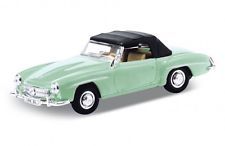 WEL701204V - MERCEDES BENZ 190sl 1955 modello frizione cabriolet chiusa verde