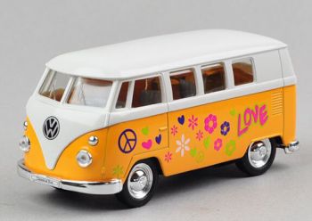 WEL701229 - VOLKSWAGEN minibus bianco giallo 1962 amore