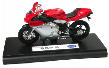 WELMV19660PWB - Moto MV Agusta F4S rossa e grigia