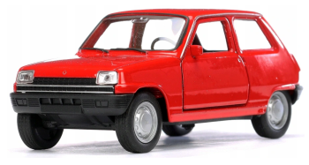 WELRE49720WI - RENAULT 5 modello a frizione rossa