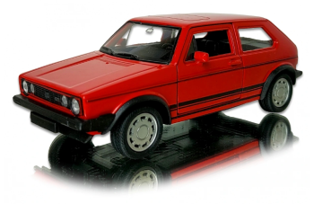 WELVW49720WH - VOLKSWAGEN Golf 1 GTI modello a frizione rossa