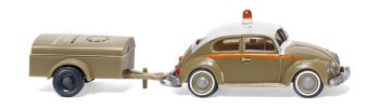 WIK003001 - VOLKSWAGEN Maggiolino 1200 con rimorchio a 1 asse