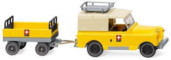 WIK010005 - LAND ROVER con rimorchio PTT