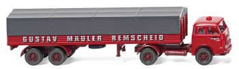 WIK051402 - MAN Pausbacke 4x2 con semi di telone a 2 assi Gustav Mauler Remscheid