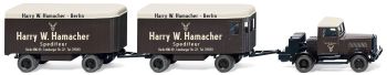 WIK085101 - HANOMAG ST100m 4x2 con due rimorchi mobili HARRY W.HAMACHER