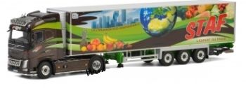 WSI01-2627 - VOLVO FH4 Globetrotter 4x2 con rimorchio frigorifero a 3 assi STAF