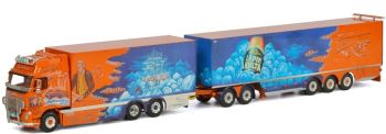 WSI01-1024 - VOLVO FH02 Globetrotter XL cassone rigido rimorchio combinato 6x2 e dolly RISTIMAA DISCOVERY