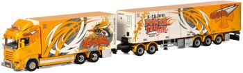 WSI01-1025 - Carrello refrigerato SCANIA R5 Highline 6x2 e carrello combinato refrigerato a 3 assi a 2 assi RISTIMAA WASP transport