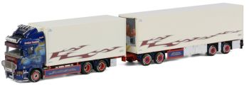 WSI01-1094 - Autocarro frigorifero SCANIA R Highline 6x2 rimorchio frigorifero combinato JARVINEN TRANSPORT