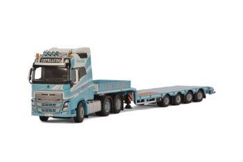 WSI01-1797 - VOLVO FH4 GL 6x4 con pianale a 4 assi CEPELUDU