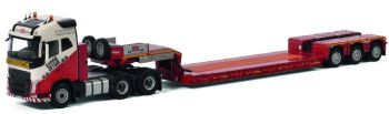 WSI01-1996 - VOLVO FH4 Globetrotter 6x4 con rimorchio a pianale ribassato Nooteboom a 3 assi di SITCA
